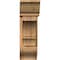 Ekena Millwork Balboa Traditional Smooth Bracket w/ Offset Brace, Western Red Cedar, 7 1/2"W x 24"D x 24"H BKT0806X24X24BOA01SWR - alternate 3
